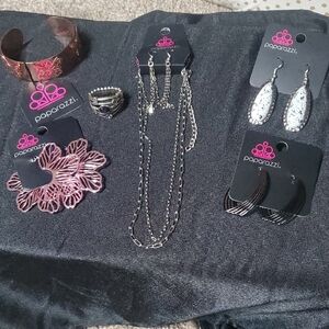 Paparazzi Silver and Pink Jewelry Collection
